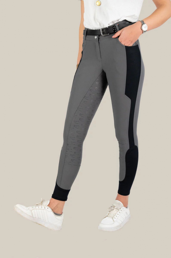 Pantalon équitation Starzup flex femme gris (38) neuf occasion