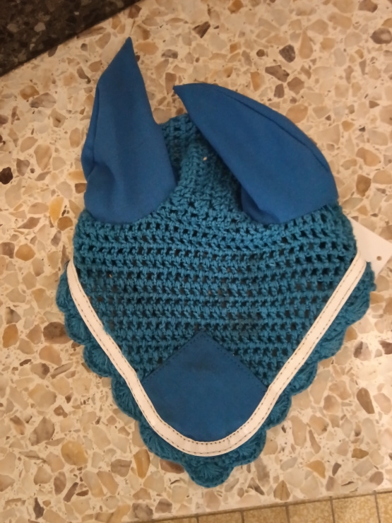 Bonnet équitation Equitheme bleu (cob) occasion