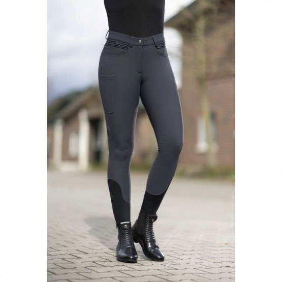 Pantalon équitation HKM Rosewood gris (40) neuf occasion