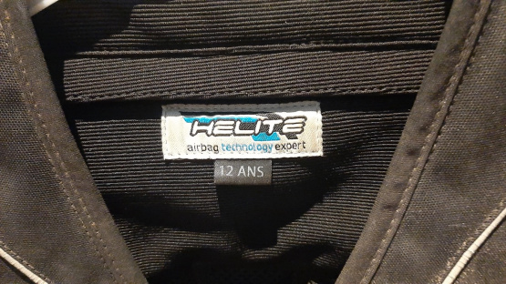 Gilet airbag Equithème Helite (12 ans) occasion