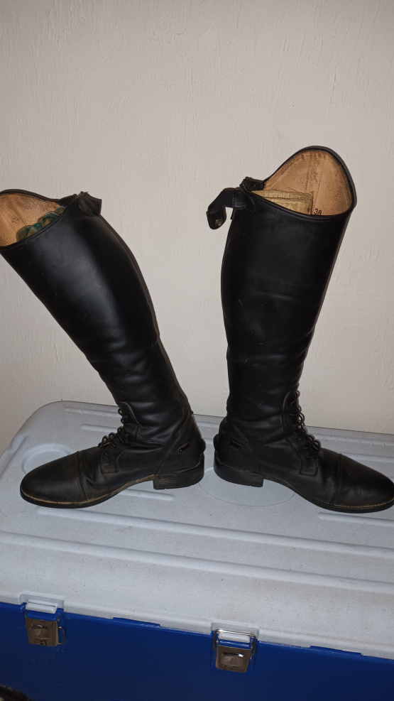 Bottes équitation Canter noir T38 occasion