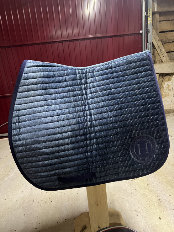 Tapis de selle Harcour  édition limitée bleu (neuf) occasion