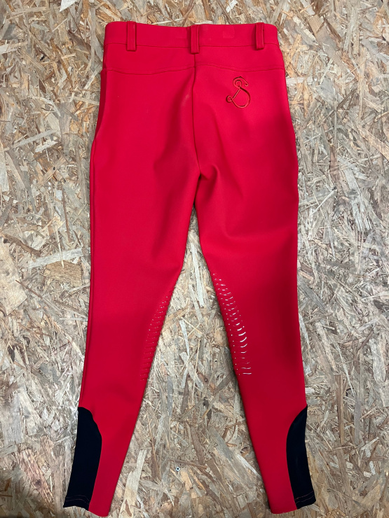 Pantalon équitation Le Sabotier Angele rouge (12 ans) neuf occasion