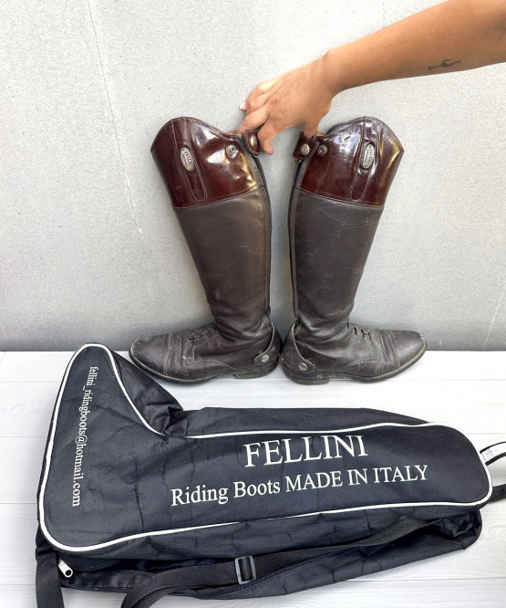 Bottes équitation Fellini cuir (37) occasion