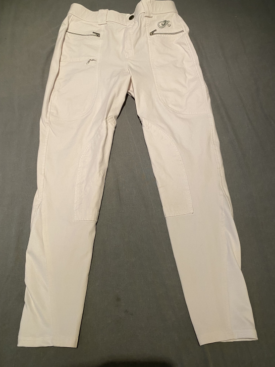 Pantalon concours Komutekir blanc (12 ans) occasion