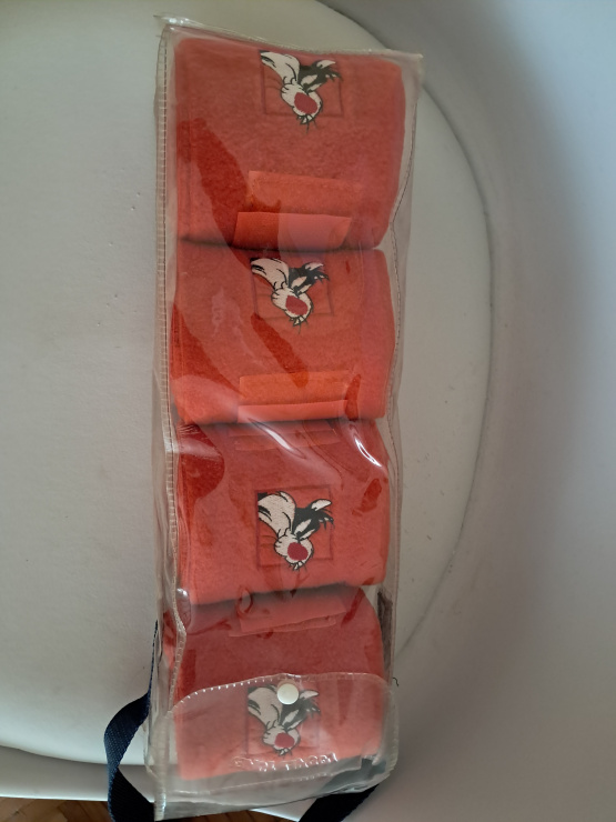 Bandes de polo Looney Tunes X4 orange (cheval) neuf occasion