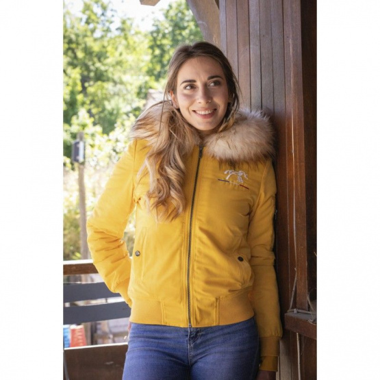 Blouson Pénélope Leprevost Lyon jaune (S) neuf occasion