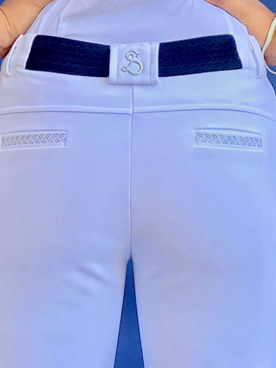 Pantalon équitation Le Sabotier alix blanc (38) neuf occasion