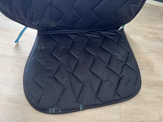 Tapis de selle Equithème bleu occasion