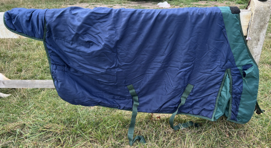 Couverture Harry's Horse bleu 130 cm occasion