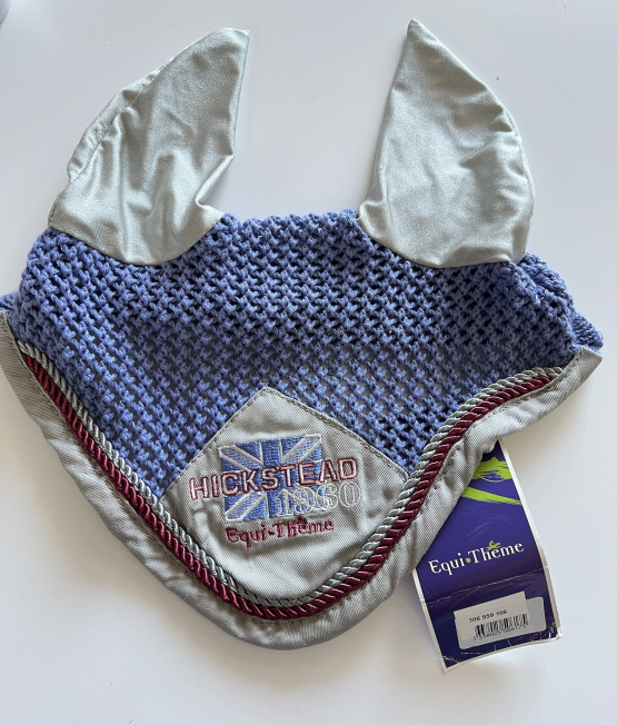 Bonnet équitation Equithème bleu (Poney) neuf occasion