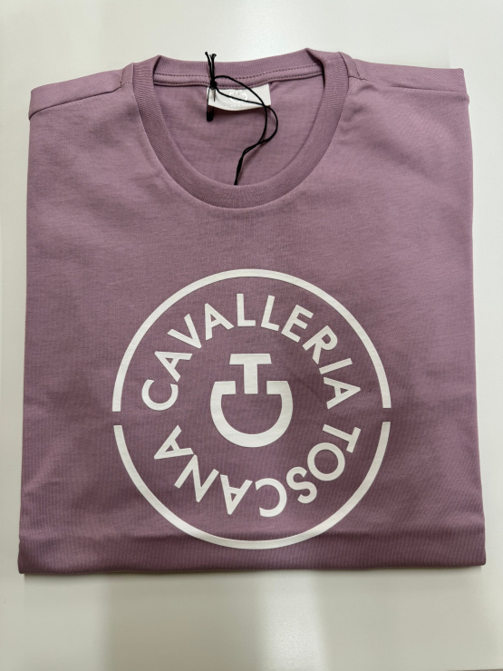 T-shirt Cavalleria Toscana Sakura rose (M) neuf occasion