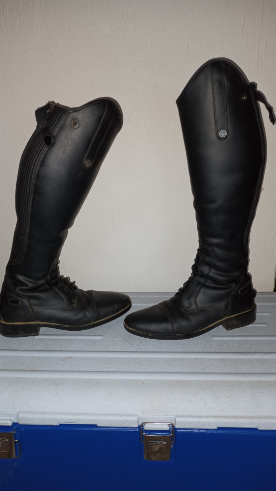 Bottes équitation Canter noir T38 occasion