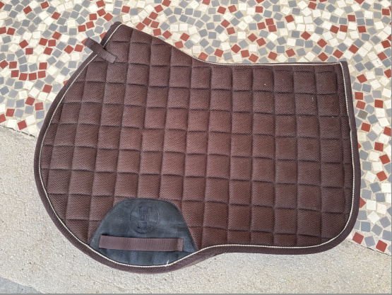 Tapis de selle TdeT respirant marron occasion