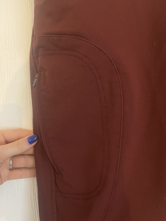 Pantalon équitation Fouganza Bordeaux T42 occasion