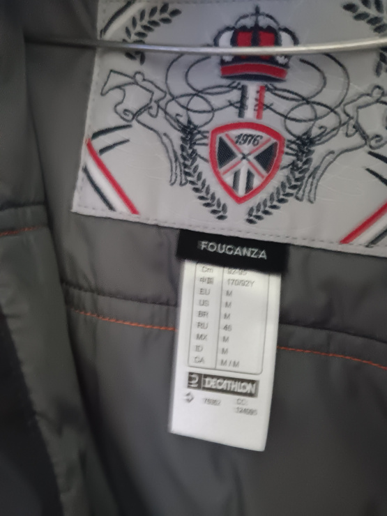 Blouson Fouganza gris (neuf) occasion