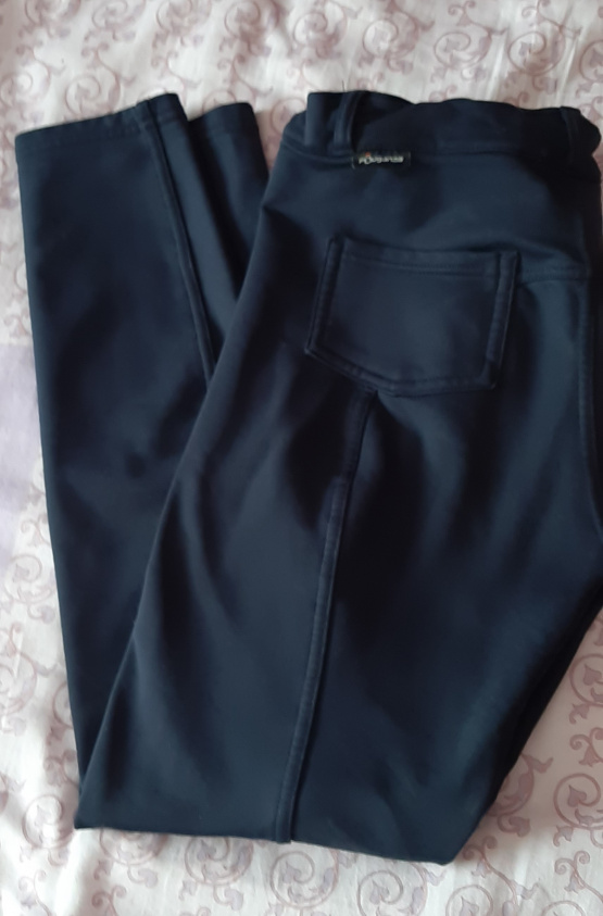 Pantalon équitation Fouganza bleu marine (14 ans) occasion