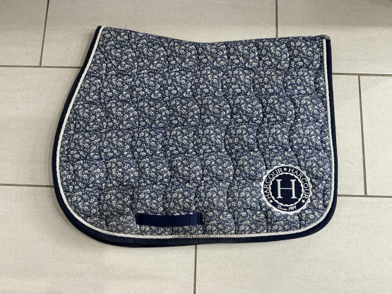 Tapis de selle Harcour bleu (cheval) occasion