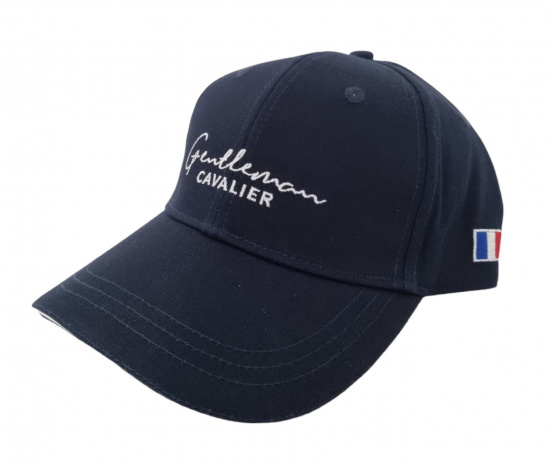 Casquette Mademoiselle Cavalière Gentleman cavalier bleu (neuf) occasion