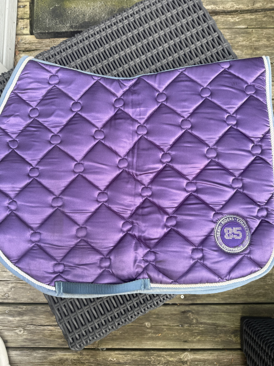 Tapis de selle Equithème violet occasion