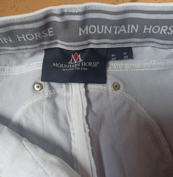 Pantalon équitation Mountain Horse blanc (42) occasion