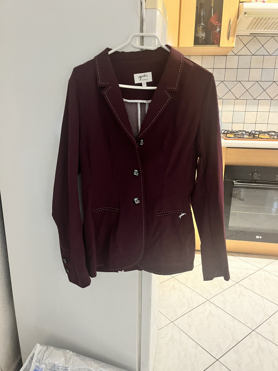 Veste de concours Pénélope Leprevost prune (40) occasion