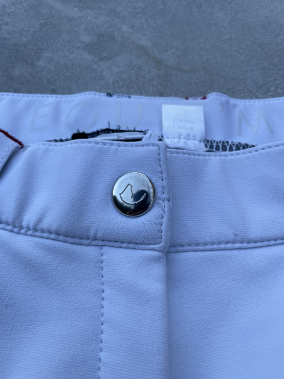 Pantalon équitation Equithème blanc T36 occasion