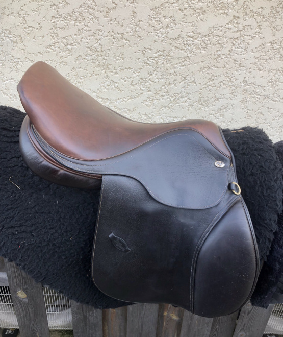 Selle mixte Éric Thomas 17,5 pouces occasion