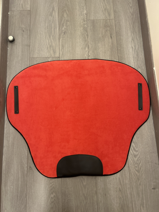 Tapis de selle amortisseur rouge (cheval) neuf occasion