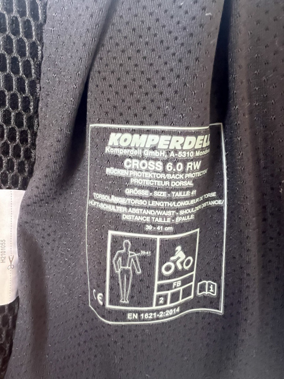 Gilet de protection Komperdell Cross Flex (M) neuf occasion