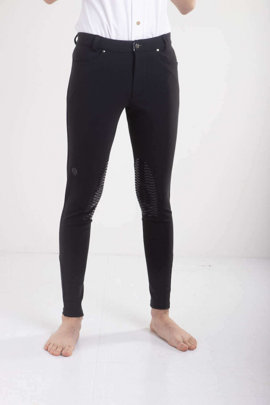 Pantalon d'équitation Le Sabotier mini-alban noir (12 ans) neuf occasion