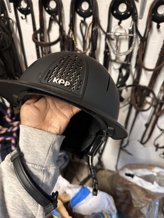 Casque Kep visière polo noir (56) occasion