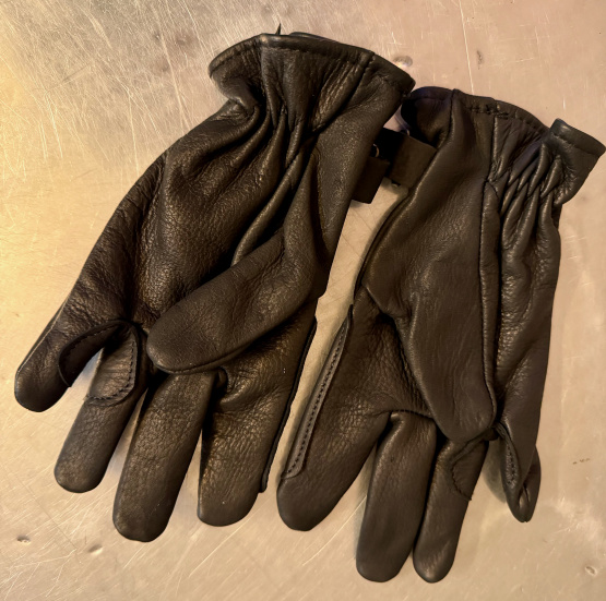 Gants équitation cuir noir (S) neuf occasion