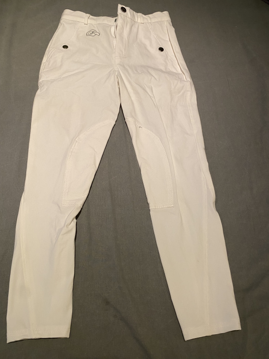 Pantalon concours Komutekir blanc (12 ans) occasion