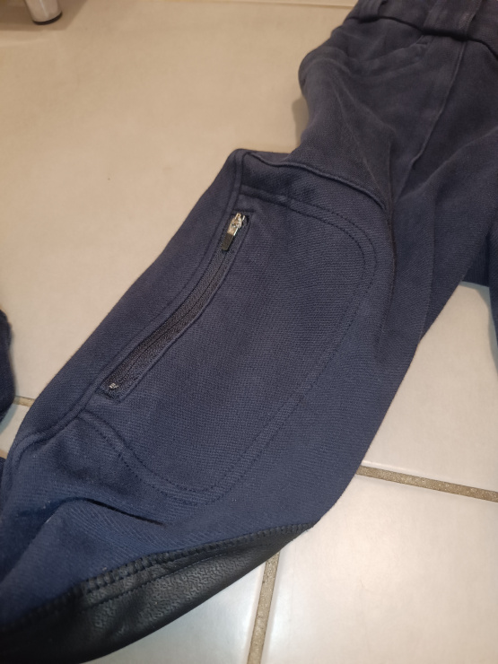 Pantalon d'équitation Fouganza bleu (14 ans) occasion