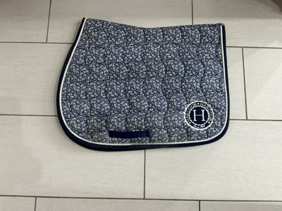 Tapis de selle Harcour bleu (cheval) occasion