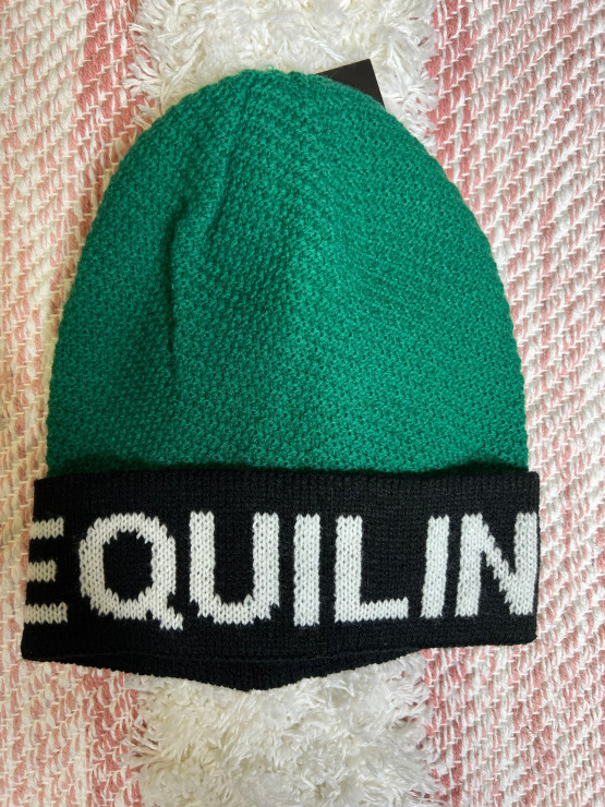 Bonnet equitation Equiline cliffec pepper green (neuf) occasion