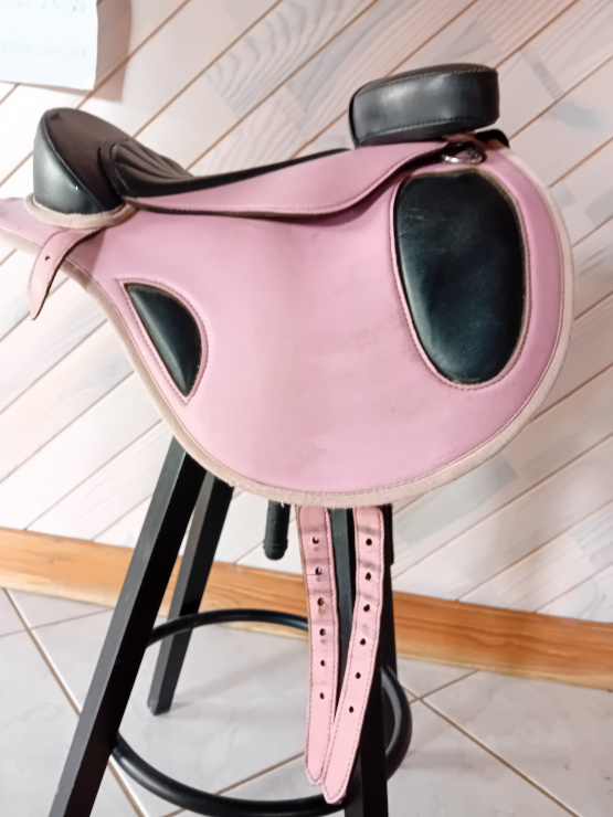 Selle mixte Fouganza rose occasion