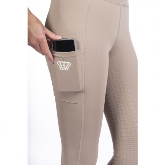 Legging équitation HKM Lavender Bay taupe (44/46) neuf occasion