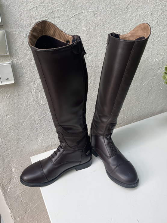 Bottes équitation Horze marron T38 occasion