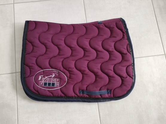 Tapis de selle Jump'in Bordeaux occasion