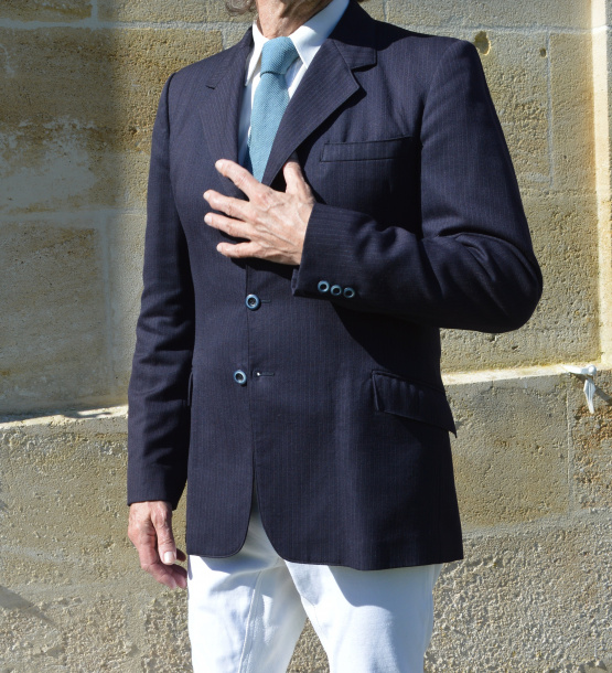 Veste concours Classic bleu homme T52 occasion