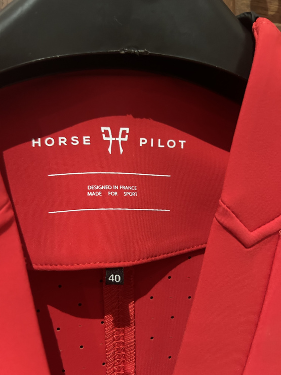 Veste concours Horse Pilot rouge T40 (neuf) occasion