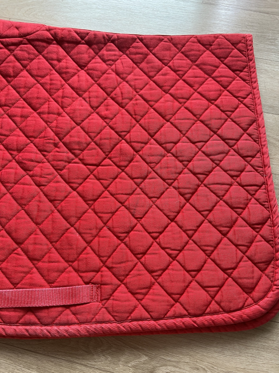 Tapis de selle rouge (Poney) occasion