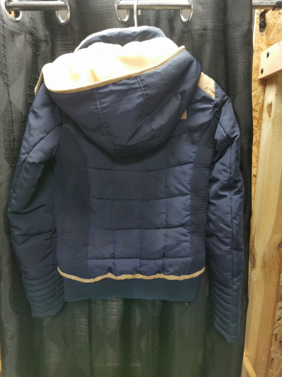 Blouson Hiver Penelope Leprevost bleu (14/16 ans) occasion