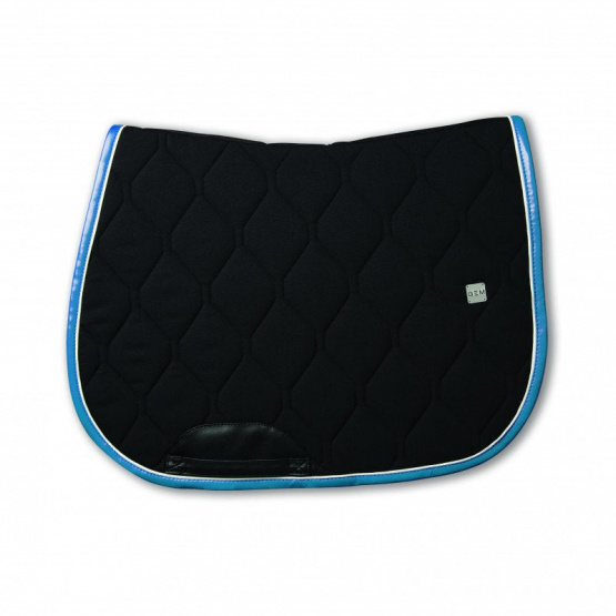 Tapis de selle Gem classique indigo noir/canard (Full) neuf occasion