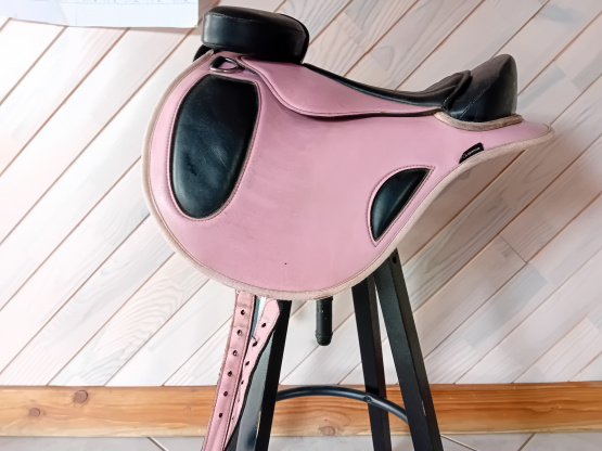 Selle mixte Fouganza rose occasion