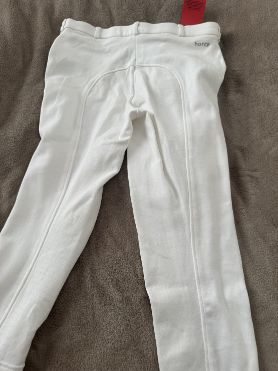 Pantalon concours équitation Horze blanc (38) neuf occasion