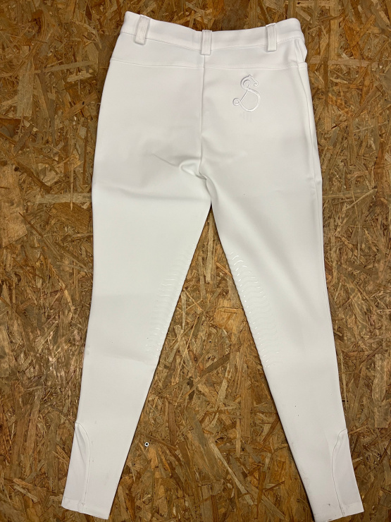 Pantalon équitation Le Sabotier Angele blanc (12 ans) neuf occasion