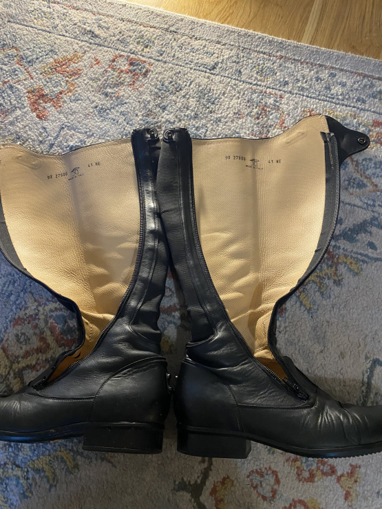 Bottes équitation Sergio Grasso incanto noir T41 occasion